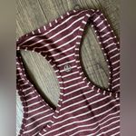 Lululemon  Cool Racerback- Heathered Bordeaux Drama- Size 8 Photo 3