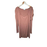 Ultra Flirt  Dress Women's Size 3X Brown Long Sleeve Photo 1
