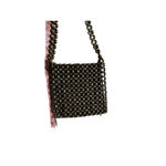 Old Navy Vintage  Y2K Wood Beaded Purse‎ Photo 12