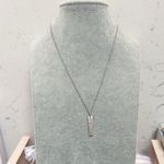 Tiffany & Co. Authentic RARE Sterling Silver Limited Ed. “Go Women” Bar Necklace Photo 12