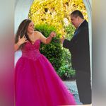 Pink Ball Gown Size 12 Photo 0