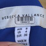 Rebecca Vallance Ruffle Mini Dress Blue Size 4 Photo 9