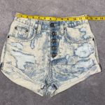 CARMAR x LF acid wash distressed jeanshorts size 24 Blue Photo 3