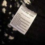 Anthropologie FIND ME NOW x | Textured Sweater Vest Chunky Knit Black | Large Photo 9