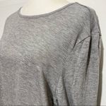 Joan Vass rib knit sweater grey heathered :Box001: Photo 5