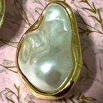 House of Harlow 1960 Gold and Cream Earrings Photo 1