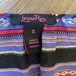 Lorena Rose sleeveless maxi dress Boho lined tie belt colorful women’s size S Multiple Photo 1