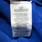 BCBGMAXAZRIA NWT BCBG MaxAzria Rossana in Royal Blue Satin Wide Leg Cutout Jumpsuit 2 x 32 Photo 8