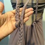 Crinkled gauze women’s 2 piece halter maxi dress Dusty Rose M Beachy coastal Size M Photo 12