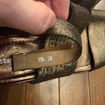 Antelope  Bronze Metallic Wedge Platform Sandals Photo 5