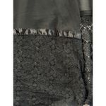 Women’s Black Lace Sheer Maxi Night Robe Sz S Photo 1