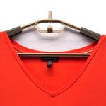 Eileen Fisher ‎ Womens Blouse Size XL Lyocell Fall Pumpkin Thanksgiving Holiday Photo 2