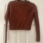 Madewell  Brown Wool Sweater (cropped) Photo 0