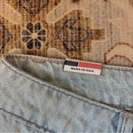 NO END Denim Wide Leg Light Wash Stripes USA Made Women’s Size 28 Blue Photo 9