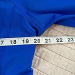 Coolibar blue freestyle, short sleeve rash guard large UPS 50+ women Photo 3