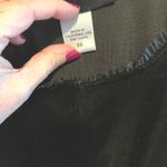 Black Velvet Tank Ruffle Trim Gothic XS Vamp Party Photo 5