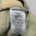 One Teaspoon Shorts Womens 28 Khaki Haze Legends High Waist Mom Fit Denim Photo 3