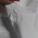 Gretchen Scott  Pique All Day Shirt White Button-Up Shirt Size Small Photo 9