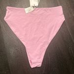 We Wore What  Swim Bikini Bottom in Lilac Sz S Photo 2