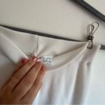 Boutique Women’s  V Neck Wide / Flare Leg White Sweater Set Size Small Photo 6