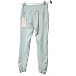 Danskin size small shirred 7/8 legging aqua flow wicking moisture control 4 way Photo 1