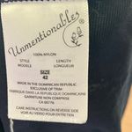 Vintage Unmentionables Black Nylon slip 42 Photo 1