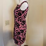 Style Sexy Sleeveless Bodycorn Dress Summer Vintage Floral Printed Made in Japan Black Photo 1