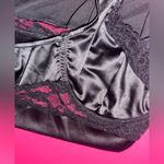 Forplay Satin and Lace Black Bralette Size M Photo 7