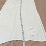 Orderplus size S white maxi swimsuit coverup w/side slits GUC White Photo 7