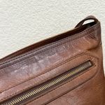 Vintage FRYE Melissa Brown Genuine Leather Crossbody Bag Photo 11