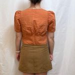 Hollister Y2K Mid-2000s Lace-Up Faux Suede High Rise Mini Skirt - Brown - 0 Photo 5