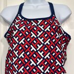 Tommy Hilfiger Women's  Tankini Set Racerback Swimsuit Size Large EUC #1480 Photo 2
