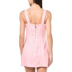 Ramy Brook  Women's Linda Linen Mini Dress in Pink, Size 10​ Photo 2