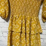 Blue Rain Francesca’s Mustard Colored Mini Dress by XS Photo 10