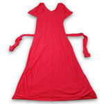 Victoria's Secret Victoria’s Secret Dress Small Women's Maxi Dress Long Dress V-neck Bright Red  Photo 0