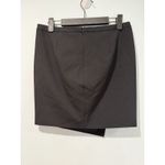 Michelle Mason Mason Asymmetrical Cutout Skirt Womens 0 Black Concert Vacation Punk Grunge Photo 1