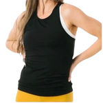 Zyia 🦎Active Woman Black Tank Top🌵 Photo 0