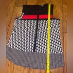 Roz & Ali  Elegant Black and red patterned blouse top tank woman’s size XL Photo 5