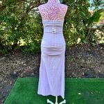 Free People NWT  Brandie Midi Strapless Tube Bodycon Dress Iris Purple Size XS‎ Photo 4