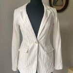 Loft striped linen blazer Photo 0