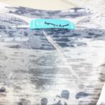 H.I.P. Buckle Paint Splatter V-Neck T-Shirt Size S Photo 1