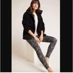 Varley  Women's Size Medium Black Clemson Sherpa Fleece Snap Up Oversized Jacket Photo 1