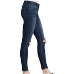 Free People NWT Destroyed Skinny Jeans Medium Wash Josie Mid Rise Size 28 Photo 1
