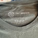 Zac Brown Merch Collective Band T Shirt The Comeback Tour Small Green Photo 2