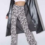 ZOVEN TROUSER IN 90'S ZEBRA BLACK AND WHITE Photo 0