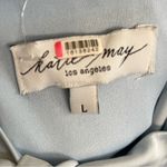 Katie May Tink Jumpsuit in Light Blue Size Large Baby Shower Special Occasion Photo 3