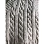 Princess Polly Cable Knit Sweater Vest Cropped White  Size Medium Photo 4