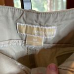 Michael Kors MICHAEL  Women's Capri Tan Cuffed Pants Size 10 Photo 3