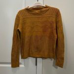 FLAWED One Grey Day Orange Murphy Knit Pullover Sweater Size Small $218 Photo 1