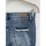 Judy Blue  Distressed Straight Leg Jenas Women 7/28 Blue Denim High Waist Preppy Photo 6